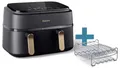 Philips Home NA352/04 Heißluft-Fritteuse 9l 2750W BPA-frei, Antihaftbeschichtung Schwarz