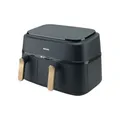 Philips 3000 Series Doppel-Heißluftfritteuse 9L 2750W Timer App-Steuerung Grau