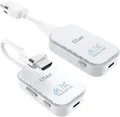 Pocket 4K Wireless HDMI Sender und Empfänger zum Spiegeln von StreamingVideo/...