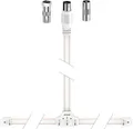Hama 205283 DAB+ WURFANTENNE, 1,75 M Weiss