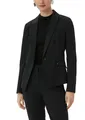 Jackenblazer, mit Viskose, Gr. 34, black