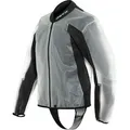 Dainese Racing 2, Regenjacke - Schwarz/Klar - XXL