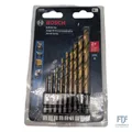 BOSCH TI9IM 9-teiliges sortiertes Set Titan-Nitrid-beschichtete Metallbohrer mit