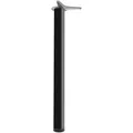 CAMAR Tischbein höhenverstellbar 700-730mm ø 60mm, Stahl schwarz