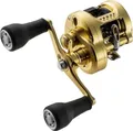 SHIMANO Calcutta Conquest MD, 300 XG LH B, Rechtshand, Baitcast Angelrolle, Sternbremse, CTCNQMD300XGLHB