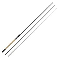 Roy Fishers Top Match 3,90m (3-18g) – Dreiteilige Matchrute & Posenrute – Kohlefaser Blank mit semiparabolischer Aktion – Korkgriff & Super Glide Ringe – Ideal für Forelle, Schleie & Weissfisch