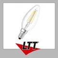 OSRAM LED BASE CLASSIC B 40 CL 4 W/2700 K E14 2er SET