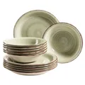 Mäser Teller-Set, Steingut Lumaca