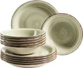 Teller-Set, Steingut Teller-Set, Steingut Lumaca Mäser