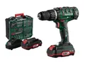 PARKSIDE Akku Bohrschrauber Schrauber Set 20 V mit 2x Akku, Ladegerät + Zubehör