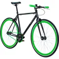 Galano Blade Fixie Fahrrad 28 Zoll Singlespeed 165 - 195 cm retro Urban Bike mit Flip Flop Nabe für Fixed Gear und Freilauf