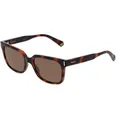 Polaroid PLD 6191/S Unisex-Sonnenbrille Vollrand Eckig Kunststoff-Gestell, braun
