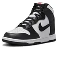 Nike Unisex Dunk High Sneaker, White Black University Red, 37.5 EU