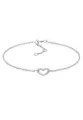 Elli Armband Damen Herz Anhänger Verlobung aus 925 Sterling Silber