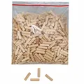 KeyMet 100 Stück Holzdübel 8 x 30 mm Riffeldübel Weichholz Birke Riffeldübel