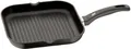 WMF Grillpfanne Party 27 x 27 cm mit Ausguss, Grillpfanne mit Antihaftversiegelung, Aluminiumguss, wärmereduzierender Griff, nicht induktionsgeeignet