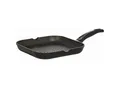 WMF Grillpfanne Durit Protect Plus, Schwarz, Metall, 27x27 cm, antihaftbeschichtet, Kochen, Pfannen, Grillpfannen