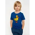 LOGOSHIRT T-Shirt Die Sendung mit der Maus mit coolem Print blau 152