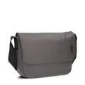 Zwei Unisex Messenger-Bag Cargo CA135 wasserabweisende Umhängetasche 9 Liter DIN-A4 passend verstellbarer Schultergurt Magnet-Verschlussklappe gepolstertes Laptop-Fach gute Innenausstattung (stone)