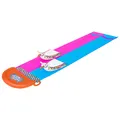 Bestway H2OGO 2er-Wasserrutsche mit aufblasbaren Lama-Schwimmtieren 487 x 138 cm