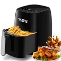 4,2L Heißluftfritteuse mit LEDTouchscreen, 1500W Airfryer mit 6 Programmen, T...