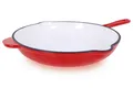 ECHTWERK Gusseisen Bratpfanne (Rot)