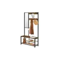 Kompaktgarderobe   ¦ braun ¦ Maße (cm): B: 98 H: 185