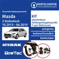 Für MAZDA 3 Stufenheck Typ BM 10.2013-06.2019 AHK abn +7pol sp. E-Satz NEU TOP