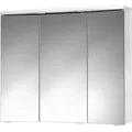 Jokey Spiegelschrank Trava 75 cm x 65 cm Weiß LED mit Steckdose
