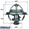 MAHLE TX2780D Thermostat für Kühlmittel Thermostat Kühlmittel
