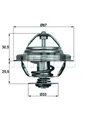 BEHR Thermostat Kühlmittel TX 27 80D für BMW E30 E34 E28 E32 Z1 E36 E24 ALPINA