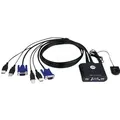 ATEN CS22U - 2 Port USB Kabel KVM , USB und VGA