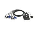 Aten CS22U KVM Switch VGA, USB, 2 Ports Computer-Adapter