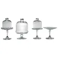 CreaTable Tortenplatte TortenplatteMini TortenplattenMini Patisserie1 Set, Glas