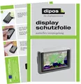 dipos I 3X Schutzfolie matt kompatibel mit Garmin zumo 660 LM Folie Displayschutzfolie