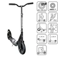 SIX DEGREES Aluminium Scooter All Terrain 300/205 mm schwarz