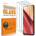 3 Stück Panzer Schutz Glas für Xiaomi Redmi Note 13 4G / Redmi Note 13 Pro 4G...