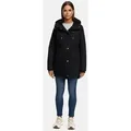 Navahoo Winterjacke Winterfunke Designer Winterjacke mit Teddyfell gefüttert schwarz S (36)