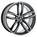 1x ULTRA WHEELS UA6 PRO gunmetal poliert 8.0Jx18 5x112 ET30