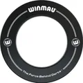 Winmau Printed Black, Dartscheiben-Einfassung, Schwarz, Polyurethan, Rund, 67,5 cm