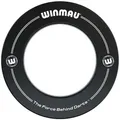 WINMAU Dart-Surround 807701, 1-teiliger Wandschutz, schwarz, Ø 68cm
