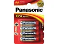 Batterie Panasonic PRO Power LR6 AA Mignon 1 Pack mit 4 Stück