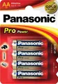 Panasonic Batterie PRO Power LR6 AA Mignon VPE: 4 Stk