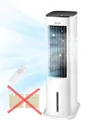 Midea tragbare Klimaanlage, weiß, leise, energiesparend