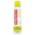 Borotalco, Aktives gelbes Lufterfrischer-Spray, alkoholfreie Formel und mit Talkum mit Anti-Geruch-Molekülen, frische Wirksamkeit, 48 Stunden Wirksamkeit, Zeder und Limette - 1 Flasche à 150 ml