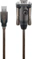 USB-auf-seriell-Adapter, transparent, 1,5 m