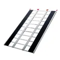 VEVOR Auffahrrampe, Verladerampe, Autorampe 680 kg, extra breite Verladeschiene, Auto Laderampe 2160 x 1375 mm, Dreifach Faltbare Rampe, für Motorrad, Anhänger, ATV, UTV, Gartentraktor, Rasenmäher