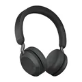 Jabra Elite 45h Kabellose On-Ear Kopfhörer – 50 Stunden Akkulaufzeit, faltbares, kompaktes Design – Duale Mikrofon-Anruftechnologie – Titan Schwarz
