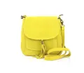 ITALYSHOP24 Schultertasche Made in Italy Damen Leder Tasche CrossOver, als Schultertasche, CrossBody, Umhängetasche tragbar