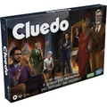 Hasbro Gaming Cluedo Brettspiel, neu gestaltetes Cluedo für 2-6 Spieler, Detektivspiel, Familienspiel für Kinder u (Italienisch) (F6420103)
